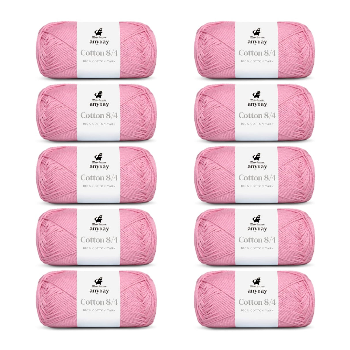 ANYDAY Cotton 8/4 Pack de 10 ans