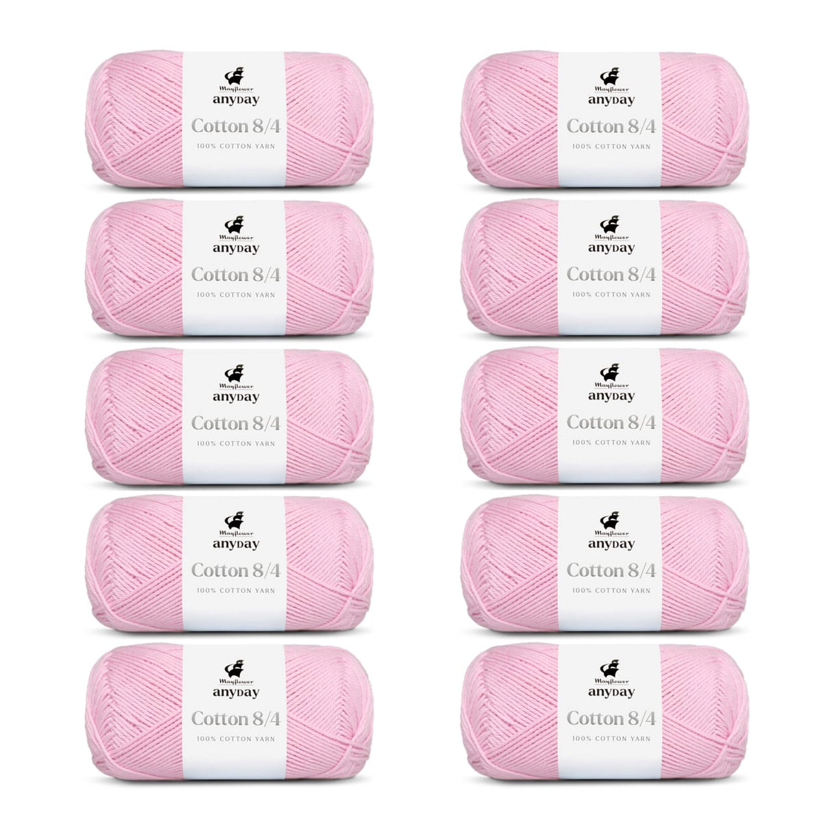 ANYDAY Cotton 8/4 Pack de 10 ans