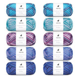 Anday Cotton 8/4 Imprimer Colorbag ​​10-pack