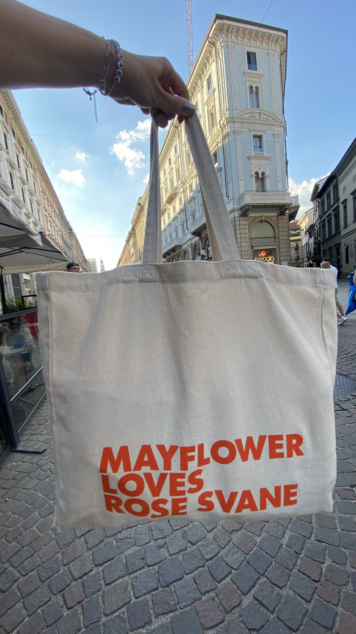 Mayflower X Rose Svane Sac fourre-tout - édition limitée