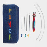 Punch aiguille le kit vibrant - réglé avec des aiguilles de poinçon réglables 2.00-5.00 mm Ø