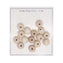 Go Handmade Perles en bois 15 mm 15 pcs.